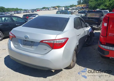 2015 Toyota Corolla Le from USA, damaged, VIN 2T1BURHE3FC296017